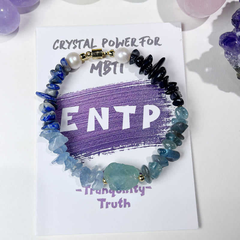 Olivenorma Natural Crystal MBTI Gem Personality Bracelet - ENTP - image 3
