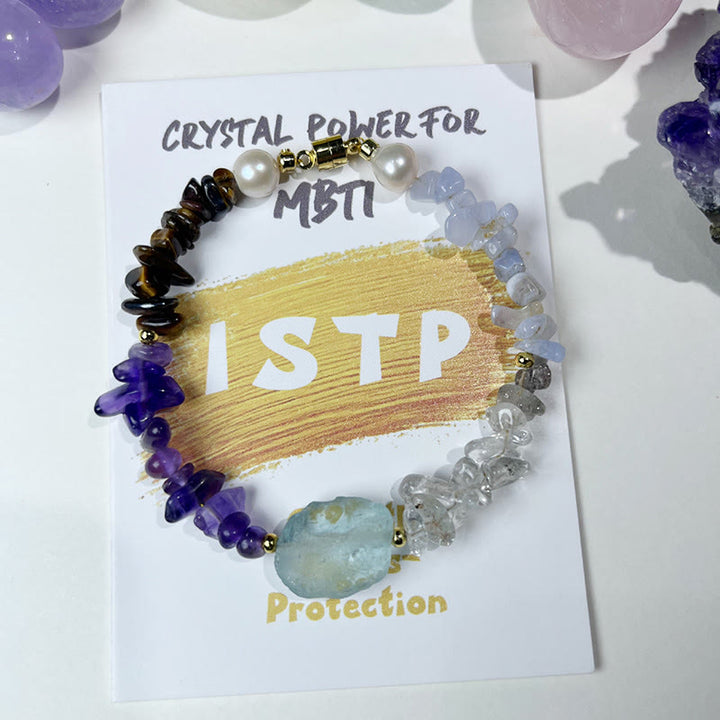 Olivenorma Natural Crystal MBTI Gem Personality Bracelet - ISTP - image 10