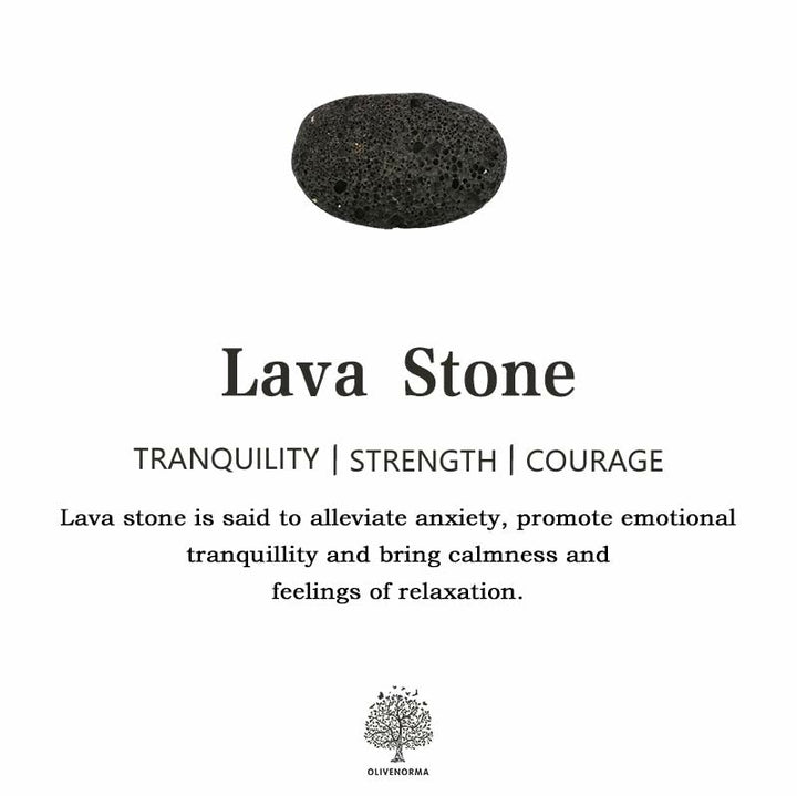 Olivenorma Blue Tiger Eye Lava Stone Beaded Bracelet - image 5