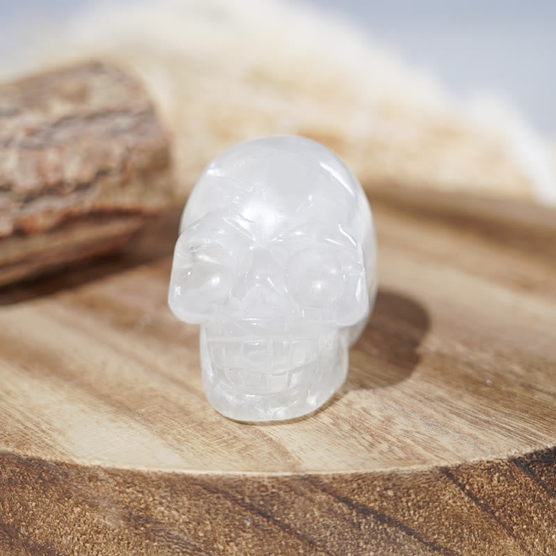 Olivenorma Natural Clear Crystal Gemstone Decoration Crystal Skull - image 1