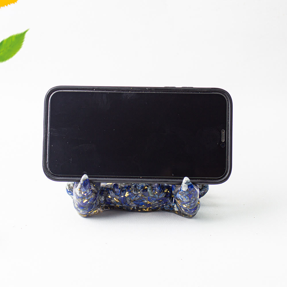 Olivenorma Crystal Epoxy Crab Phone Holder Gemstone Decoration - image 2