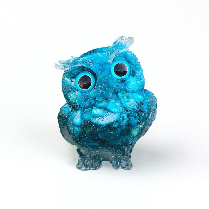 FREE Today: Natural Crystal Owl Healing Gemstone Decoration - Blue Apatite - image 76