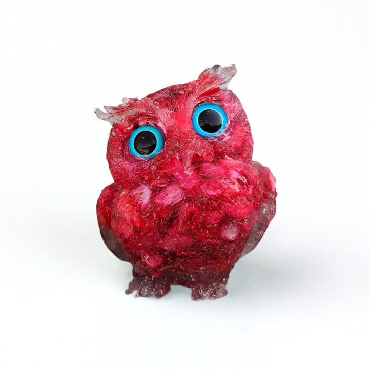 FREE Today: Natural Crystal Owl Healing Gemstone Decoration - Red Coral - image 50