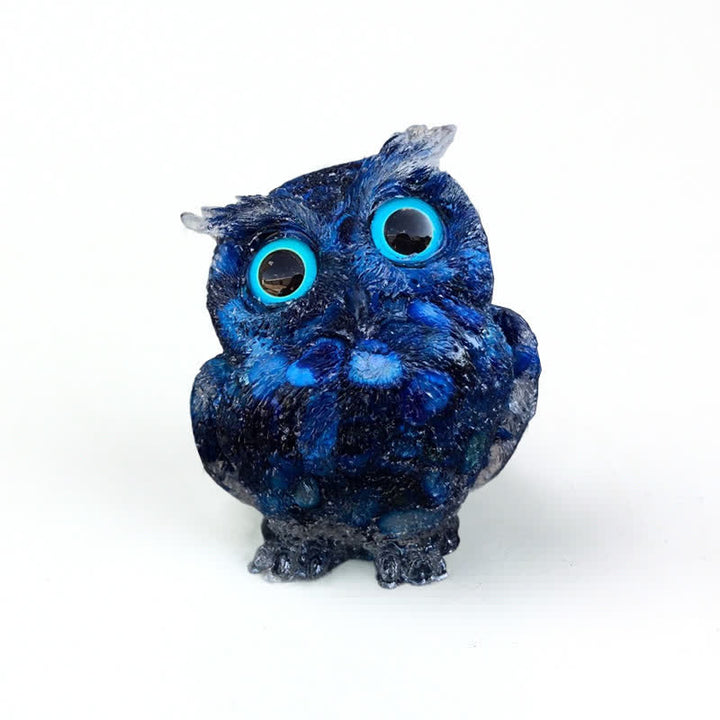 FREE Today: Natural Crystal Owl Healing Gemstone Decoration - Kyanite - image 78
