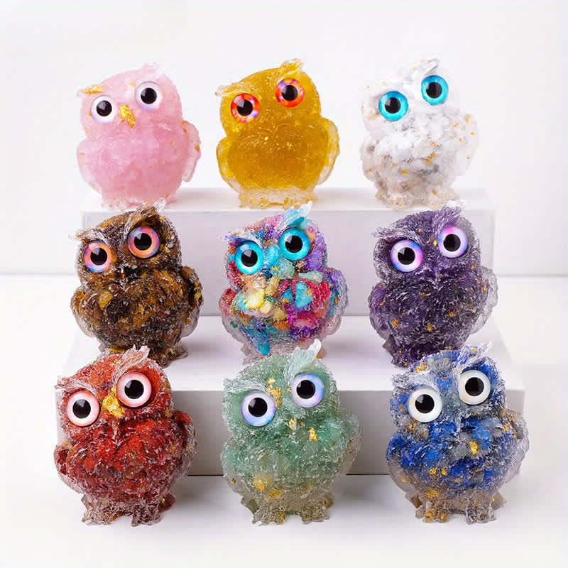 FREE Today: Wise Guardian Crystal Owl Figurine Gemstone Decoration - image 6