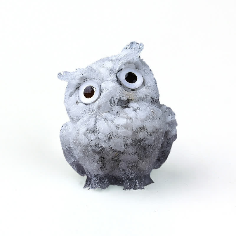 FREE Today: Wise Guardian Crystal Owl Figurine Gemstone Decoration - White Turquoise#White Eye - 2.08''(L) * 1.57''(W) * 1.45''(H) - With Card - image 66