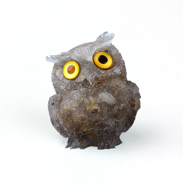 FREE Today: Wise Guardian Crystal Owl Figurine Gemstone Decoration - image 93