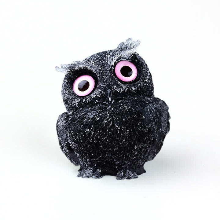 Olivenorma Natural Crystal Owl Gemstone Decoration - image 13