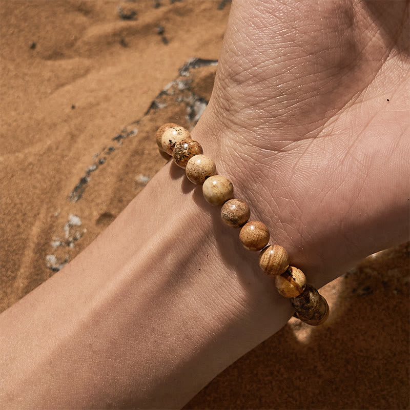 Olivenorma Cube Cut Lava Stone Beaded Bracelet - image 51