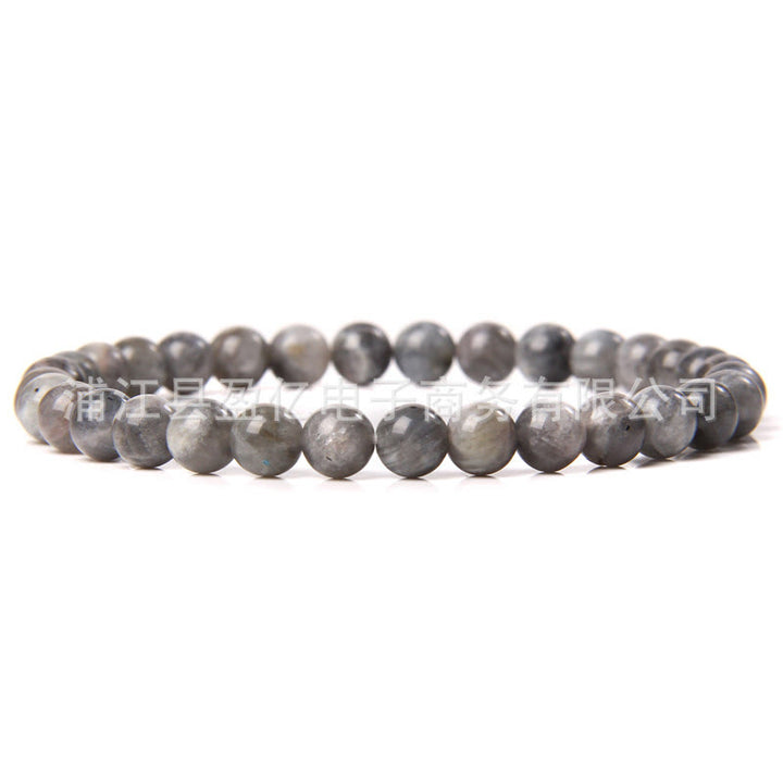 Olivenorma 6mm Natural Stone Beaded Bracelet - image 50