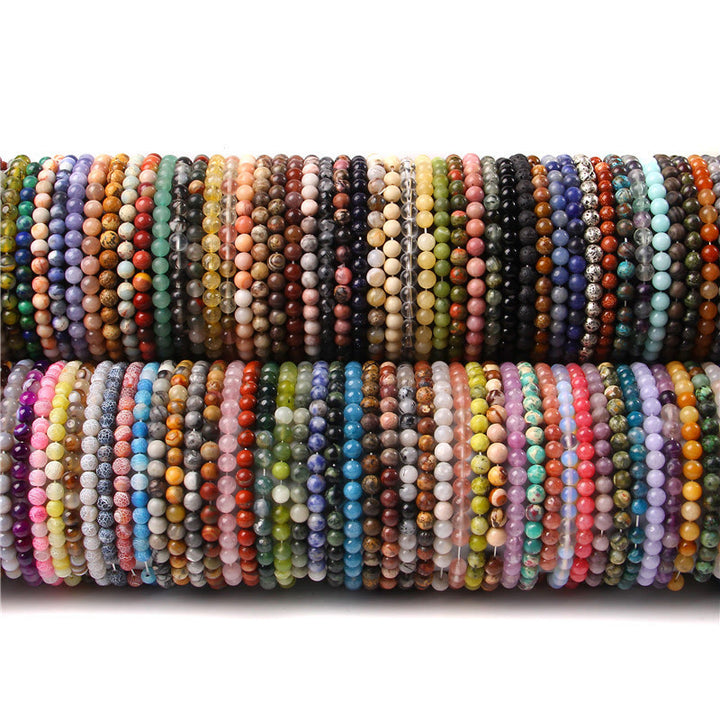 Olivenorma 6mm Natural Stone Beaded Bracelet - image 97