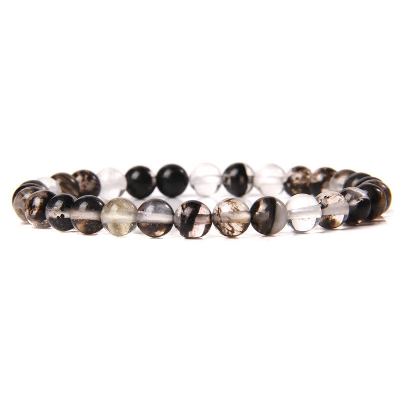 Olivenorma 6mm Natural Stone Beaded Bracelet - image 68
