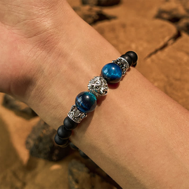Olivenorma Natural Crystal Stone Lion Symbol Bracelet - image 27