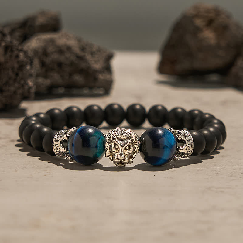 Olivenorma Natural Crystal Stone Lion Symbol Bracelet - image 30