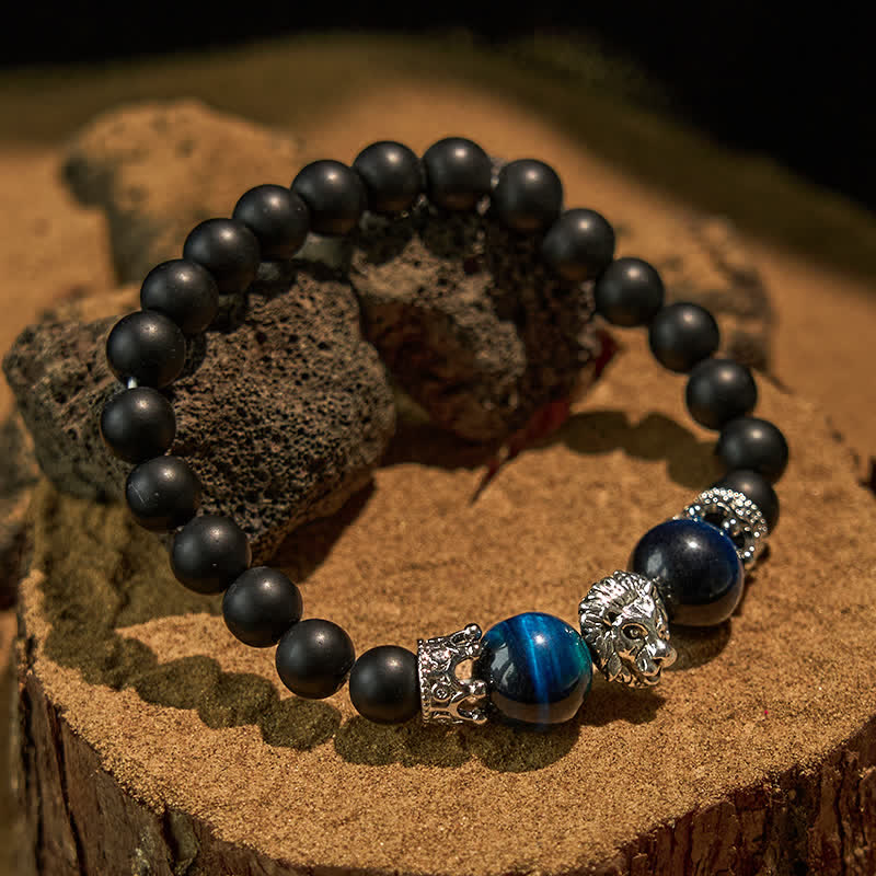 Olivenorma Natural Crystal Stone Lion Symbol Bracelet - image 28