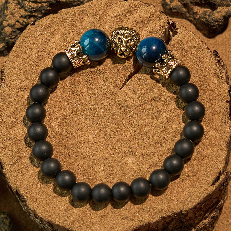 Olivenorma Natural Crystal Stone Lion Symbol Bracelet - image 23