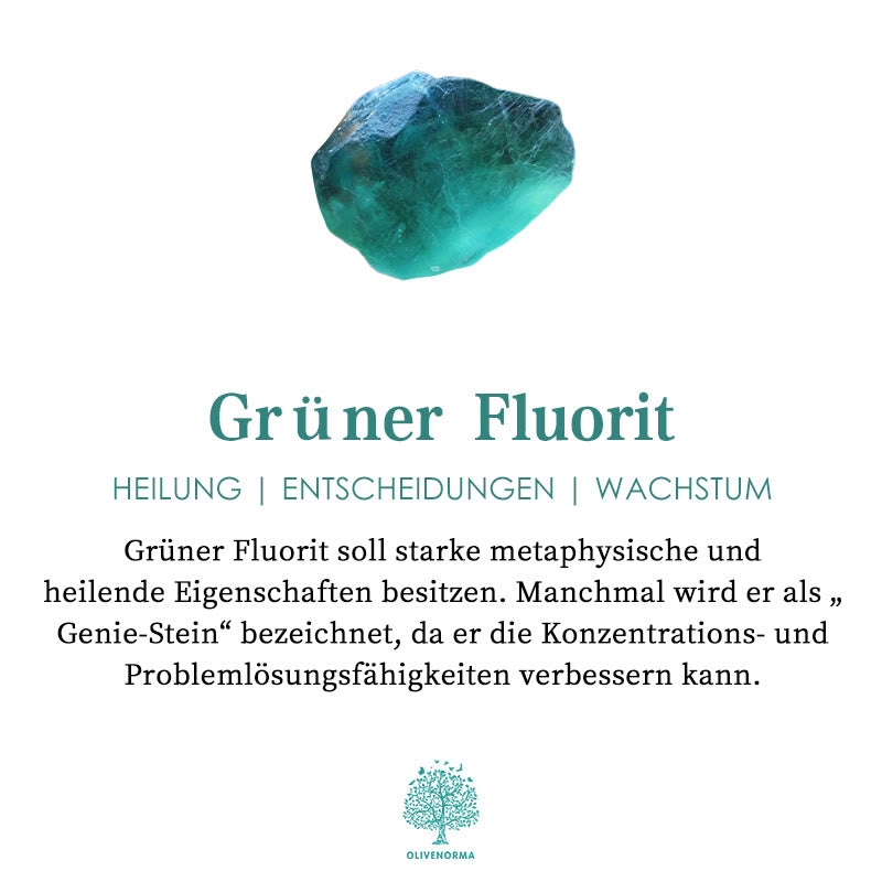Olivenorma Irregular Green Fluorite Amethyst Gemstone Necklace - image 9