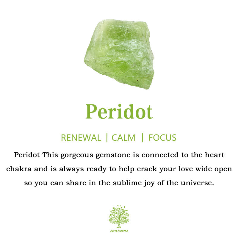 Olivenorma Square Peridot White Zircon Ring - image 5