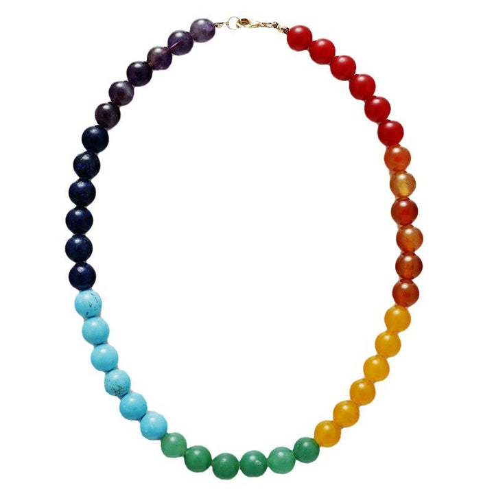 Olivenorma 8mm Chakra Beads Necklace - image 3