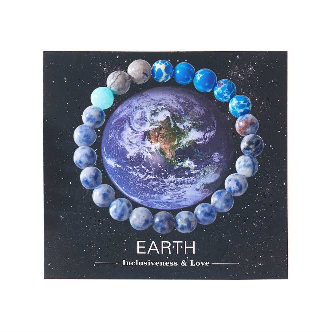 Olivenorma Solar System Eight Planets Crystal Bracelet with Card - image 20