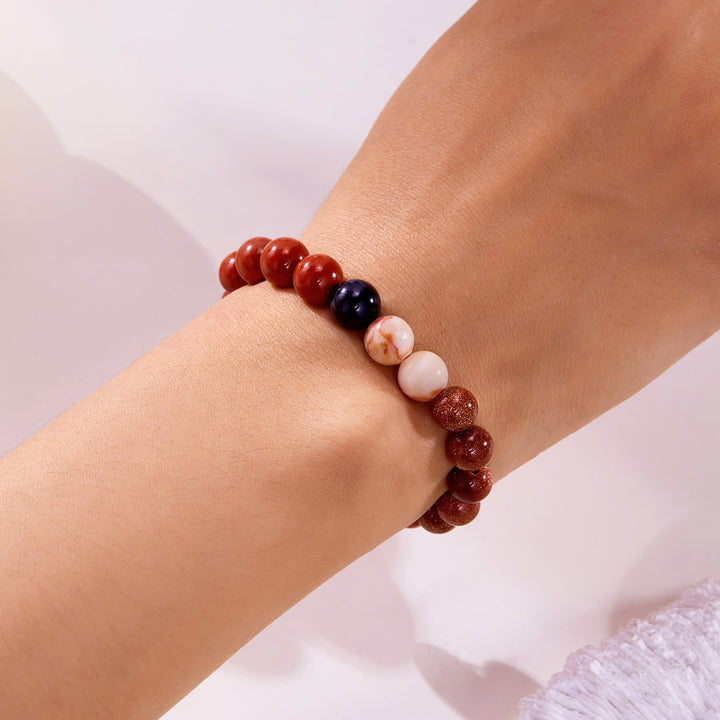 Olivenorma Solar System Eight Planets Crystal Bracelet with Card - image 6