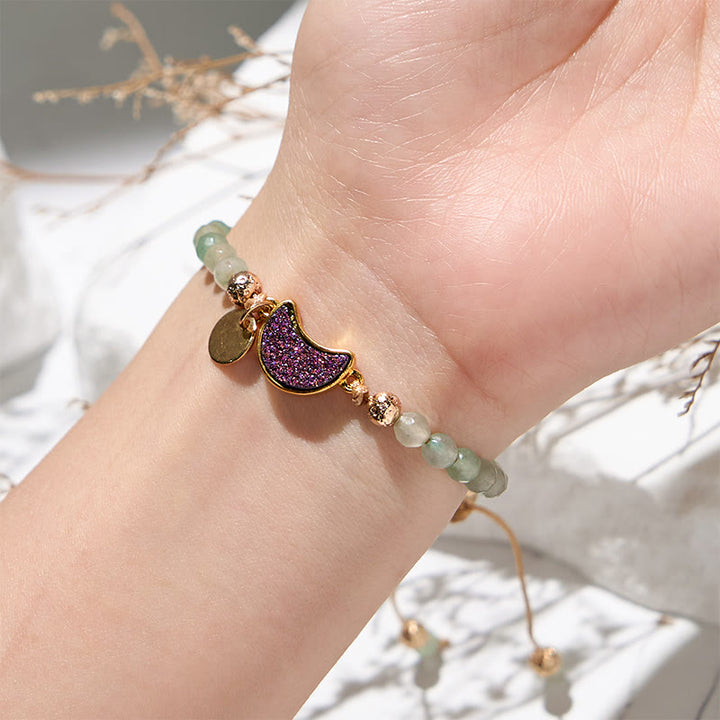 Olivenorma 4mm Natural Stone Moon Beads Bracelet - image 31