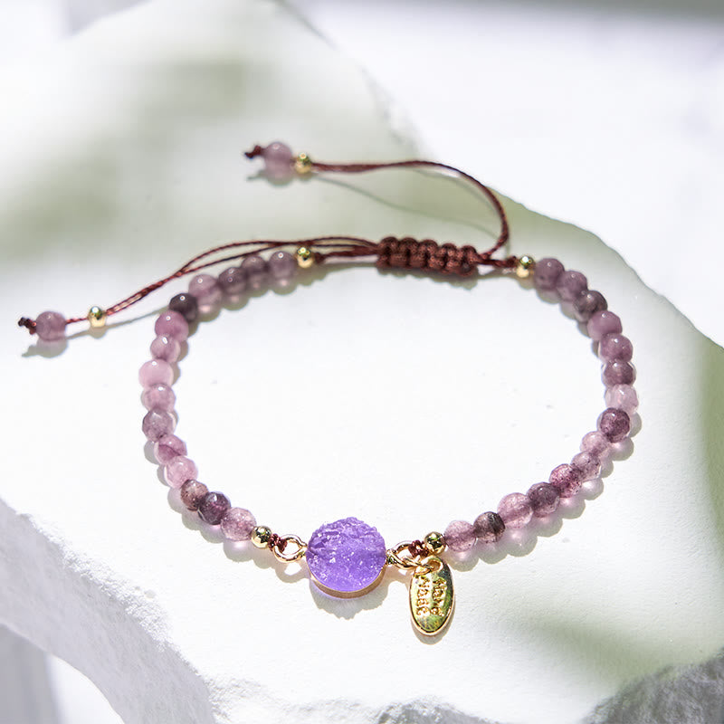 Olivenorma 4mm Natural Stone Moon Beads Bracelet - image 16