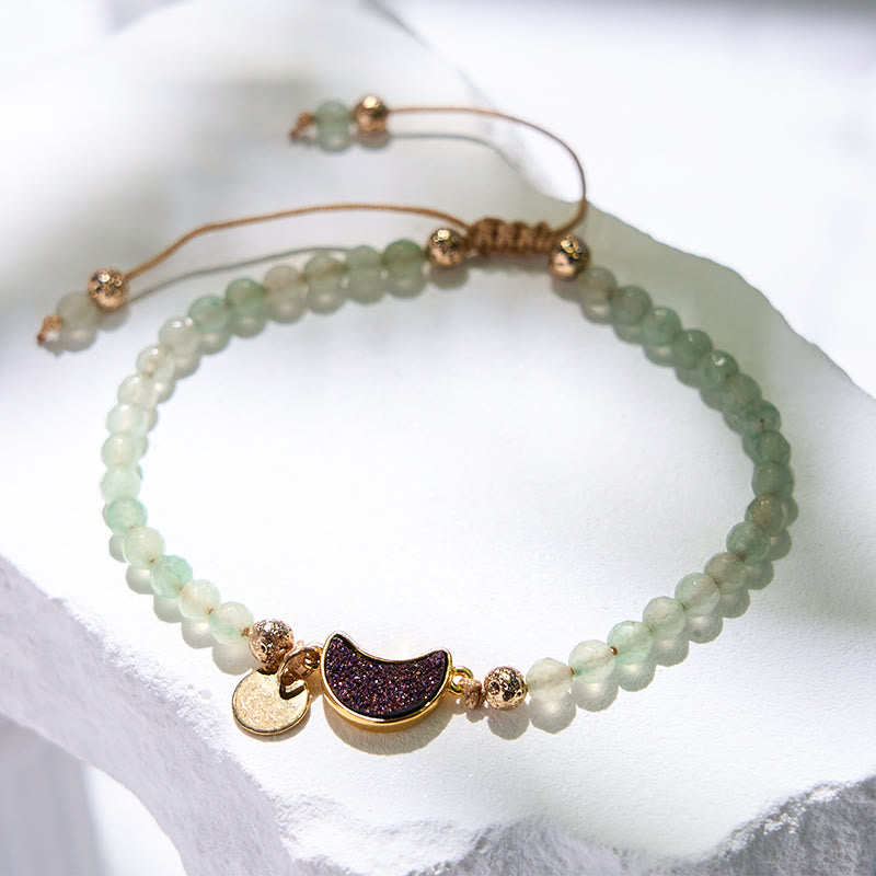 Olivenorma 4mm Natural Stone Moon Beads Bracelet - image 34