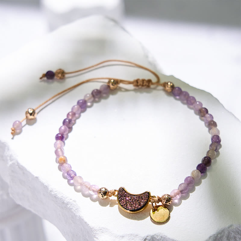 Olivenorma 4mm Natural Stone Moon Beads Bracelet - image 28