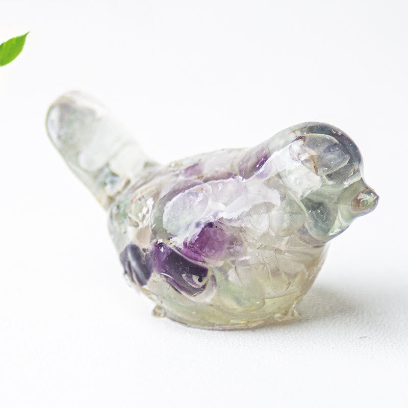 Olivenorma Multi-Crystal Bird Sculpture – Natural Gemstone Decor For Energy Healing Gemstone Decoration - image 41