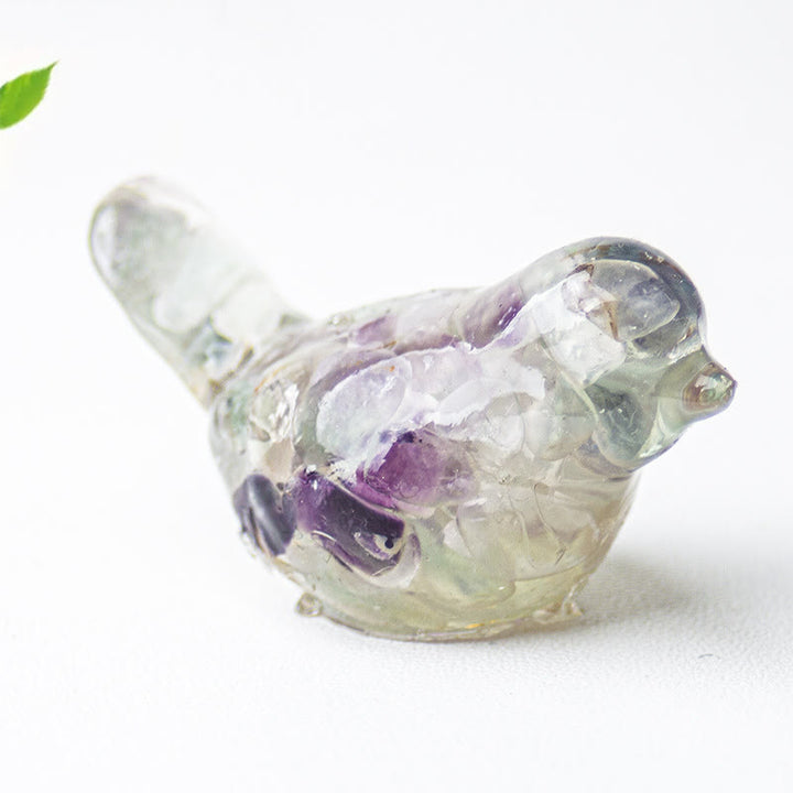Olivenorma Multi-Crystal Bird Sculpture – Natural Gemstone Decor For Energy Healing Gemstone Decoration - image 41