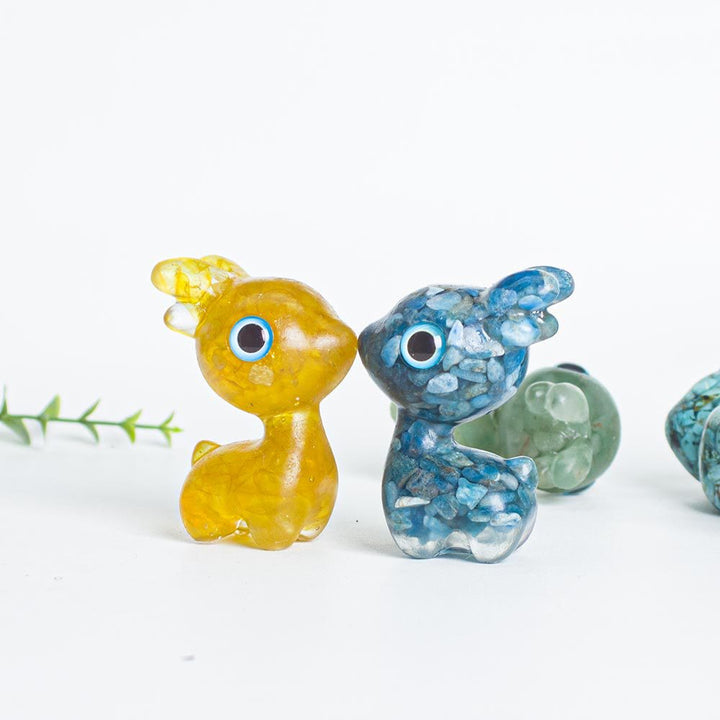 Olivenorma Crystal Gravel Epoxy Cute Fawn Gemstone Decoration - image 22