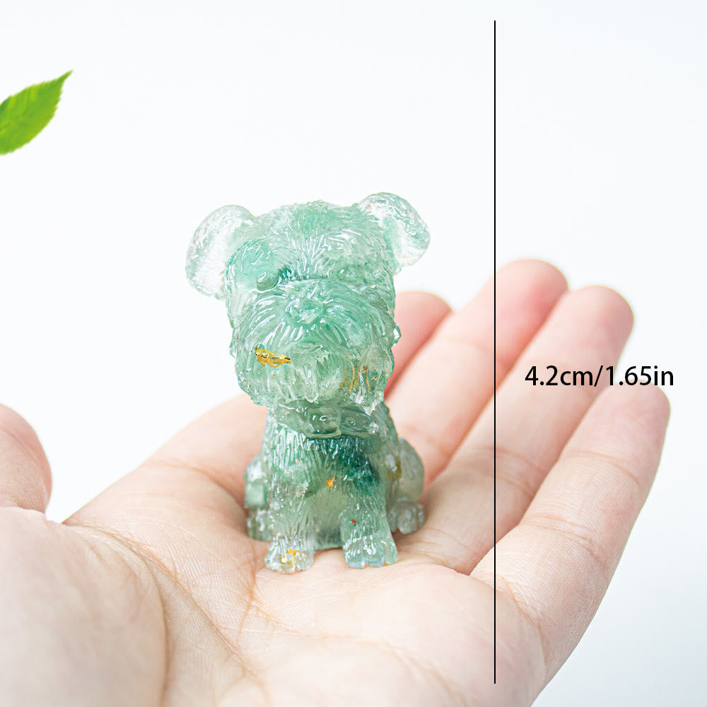 Olivenorma Crystal Gravel Epoxy Schnauzer Gemstone Decoration - image 42