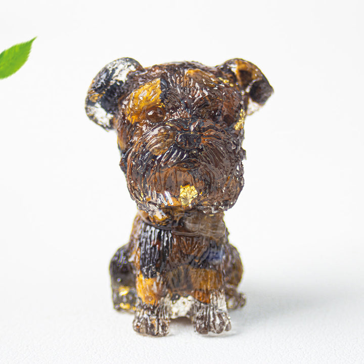 Olivenorma Crystal Gravel Epoxy Schnauzer Gemstone Decoration - Tiger Eye - image 29