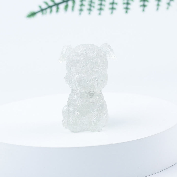 Olivenorma Crystal Gravel Epoxy Mini Schnauzer Gemstone Decoration - Bubble Stone - image 85