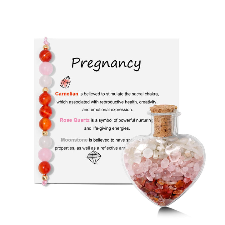 Olivenorma Healing Gift Wish Bottle Natural Crystal Bracelet - image 16