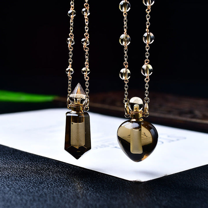 Olivenorma Natural Stone Essential Oil Diffuser Bottle Necklace - image 17