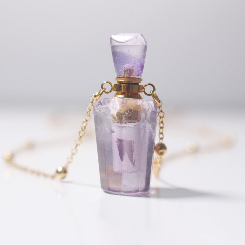 Olivenorma Amethyst Essential Oil Diffuser Bottle Necklace - Water Bottle - image 2