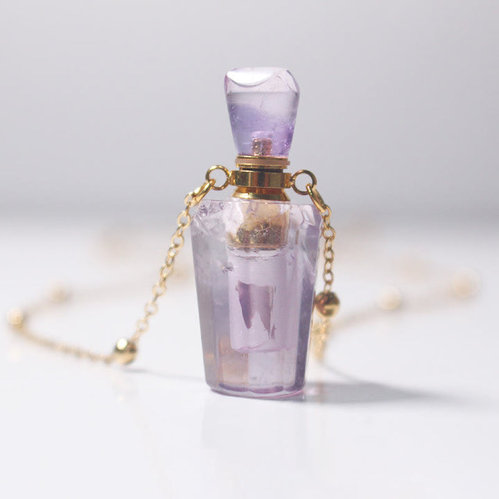 Olivenorma Amethyst Essential Oil Diffuser Bottle Necklace - Water Bottle - image 2