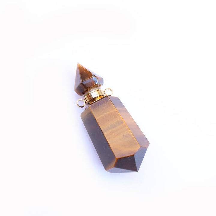 Olivenorma Essential Oil Diffuser Pendulum Bottle Necklace - Tiger Eye - image 18