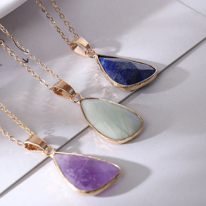 Olivenorma Crystal Cut Half Round Blunt Angle Earrings - image 22