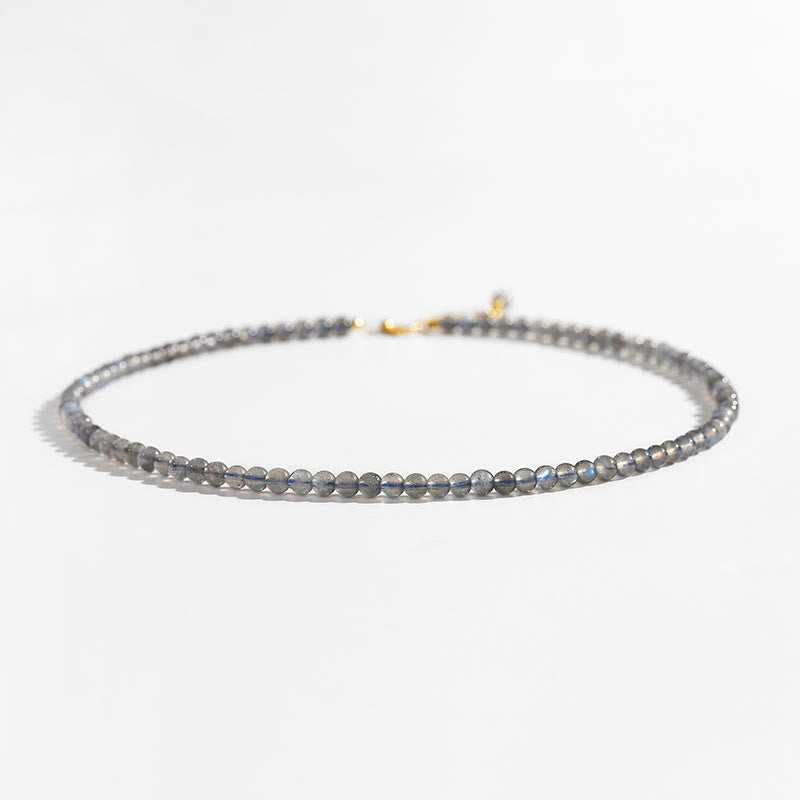 Olivenorma Natural Labradorite Fine Beads Bracelet - Necklace - image 2