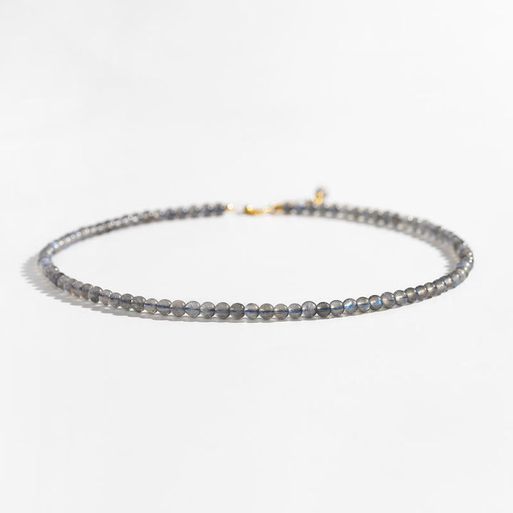 Olivenorma Natural Labradorite Fine Beads Bracelet - Necklace - image 2