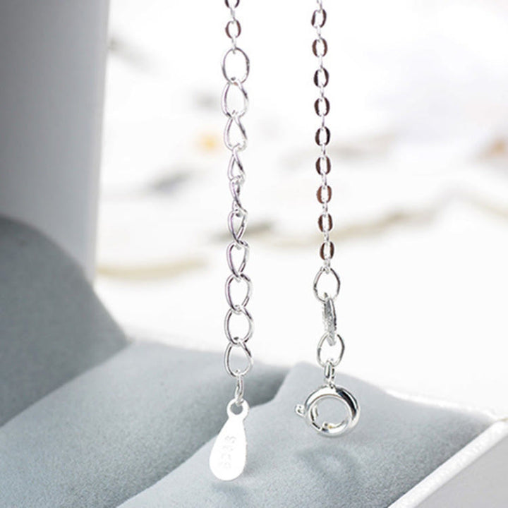 Olivenorma Silver Color Cat Moonstone Pendant Copper Bracelet - image 4