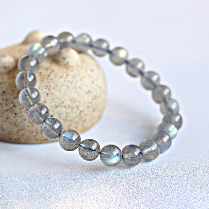 Olivenorma 4-7A Natural Labradorite Beads Bracelet - image 9