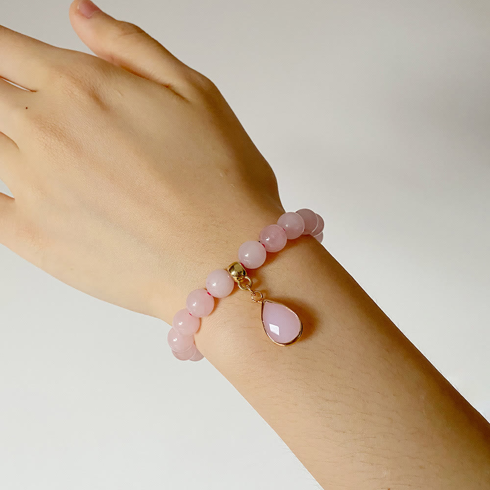 Olivenorma 8mm Natural Irregular Crystal Beads Bracelet - image 15