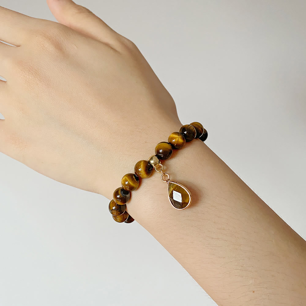 Olivenorma 8mm Natural Irregular Crystal Beads Bracelet - image 21