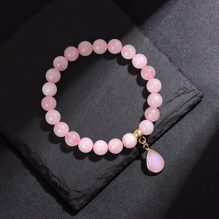 Olivenorma 8mm Natural Irregular Crystal Beads Bracelet - image 16