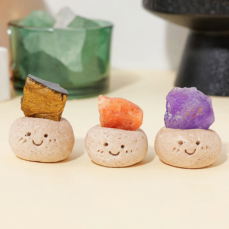 Olivenorma Natural Irregular Crystal Small Bean Decoration - image 27