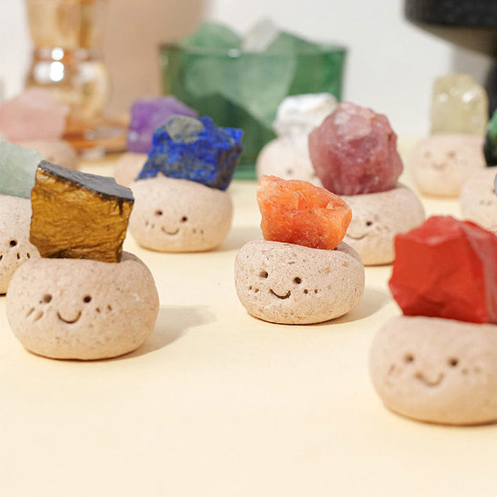 Olivenorma Natural Irregular Crystal Small Bean Decoration - image 28